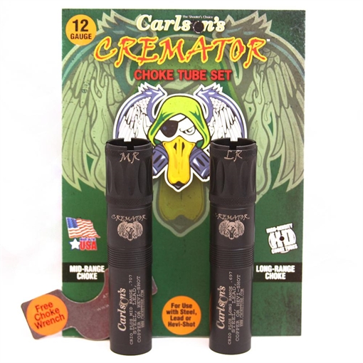 Picture of Carlson's Choke Tubes Cremator Benelli Crio/Crio Plus 12 Gauge Mid/Long Range Non-Ported 17-4 Stainless Steel 11602