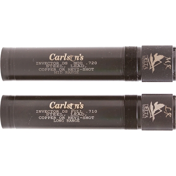 Picture of Carlson's Delta Waterfowl Extended Mid and Long Range Choke Tubes for 12 ga Browning Invector DS 2/ct 07650