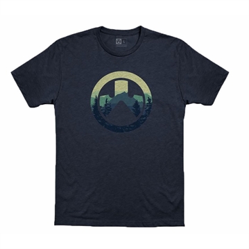 Picture of Magpul CASCADE ICON LOGO T-SHIRT NAVY HEATHER SMALL MAG1136-411-S MAG1136411S