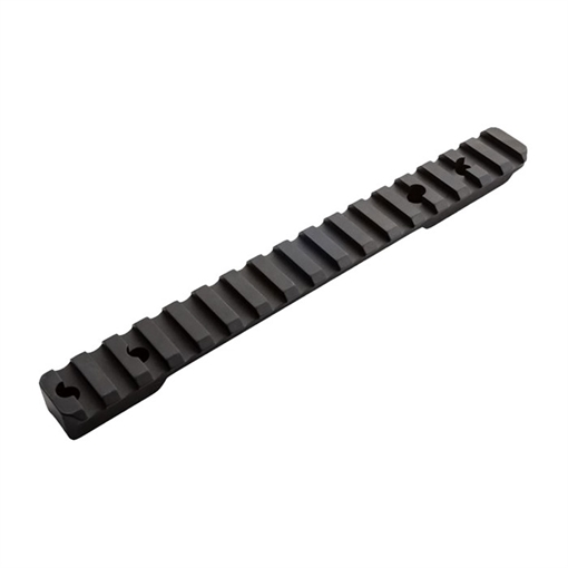 Picture of Durasight Sighting Systems CASCADE LONG ACTION 1-PIECE PICATINNY BASE 0 MOA BLACK DS616B
