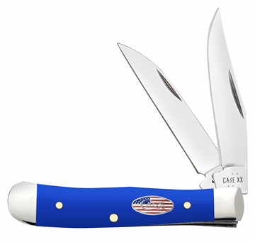 Picture of CASE  SMOOTH ROYAL BLUE SYN TINY TRAPPER 0212054 16401