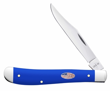 Picture of CASE  SMOOTH ROYAL BLUE SYN SLIMLINE TRAPPER 0212058 16403