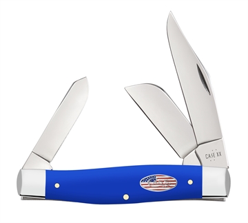Picture of CASE  SMOOTH ROYAL BLUE SYN LRG STOCKMAN 0212052 16405