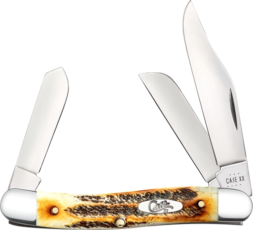 Picture of CASE KNIVES STOCKMN 35/8" 3BL 6.5 BONESTAG 65336
