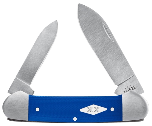 Picture of CASE KNIVES CANOE 35/8" 2BL BLUE G-10 C16753