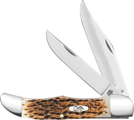 Picture of CASE KNIVES FOLDING HUNTER AMBER BONE 30093