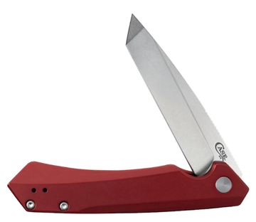Picture of CASE KNIVES KINZUA 4.75" TANTO RED ALUM 64664