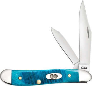 Picture of CASE KNIVES KNIVES CARIBBEAN BLUE BONE SAWCUT JIG PEANUT 25596 021205255965