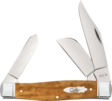 Picture of CASE KNIVES LARGE STOCKMAN ANTIQ BONE 58204