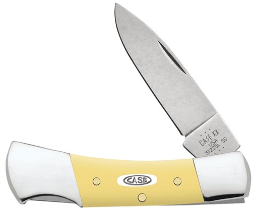 Picture of CASE KNIVES LOCKBACK 3" 1BL YEL SYN SS 81089
