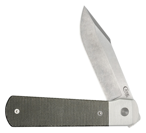 Picture of CASE KNIVES LONGHOUSE 4" 1 BLD ODG MICARTA 50911