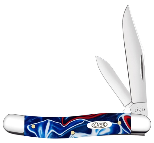Picture of CASE KNIVES MED JACK 33/8" 2BL PATRIOTIC KIRINITE� 11225