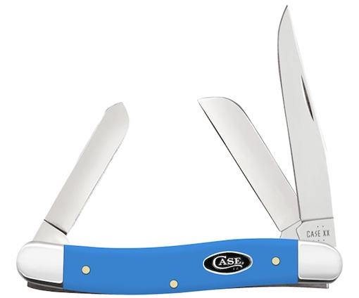 Picture of CASE KNIVES M STCKMN 3BL 35/8" LT BLUE SYN 68906