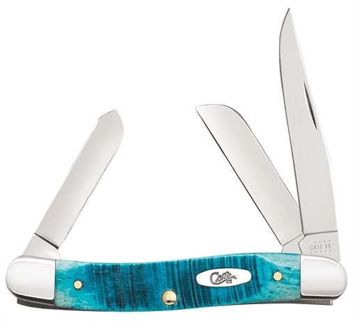Picture of CASE KNIVES M STKMN 35/8" 3BL CARB BLU 25597