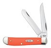 Picture of CASE KNIVES M TRAPPER 2BL 31/2" ORANGE 80505