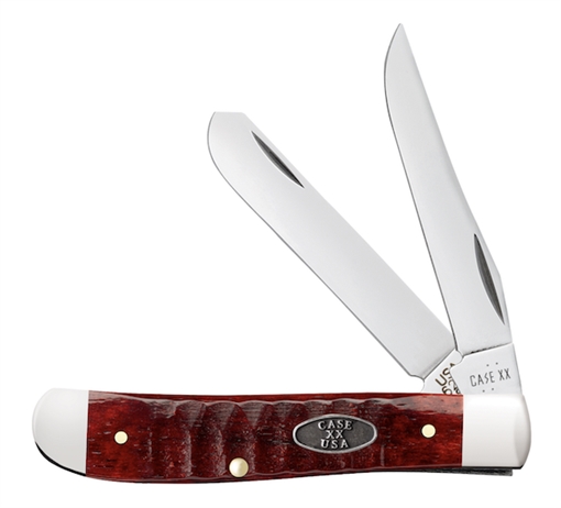 Picture of CASE KNIVES M TRAPR 2BL 31/2" GATOR RED BN 51541