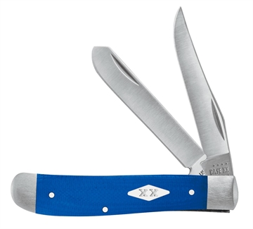 Picture of CASE KNIVES M TRAPR 31/2" 2BL BLUE G-10 16751