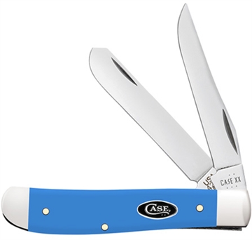 Picture of CASE KNIVES M TRAPR 31/2" 2BL LT BLUE SYN 68901
