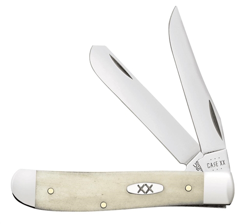Picture of CASE KNIVES MINI TRAPPER 31/2" 2BL SMOOTH NAT BONE 13313