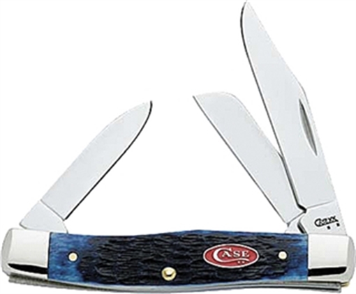 Picture of CASE KNIVES MED STKMN 3BL 35/8" NAVY BONE 07049