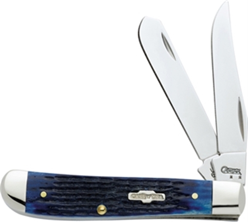 Picture of CASE KNIVES MED TRAP 2BL 3.5" BLUE BONE 02838