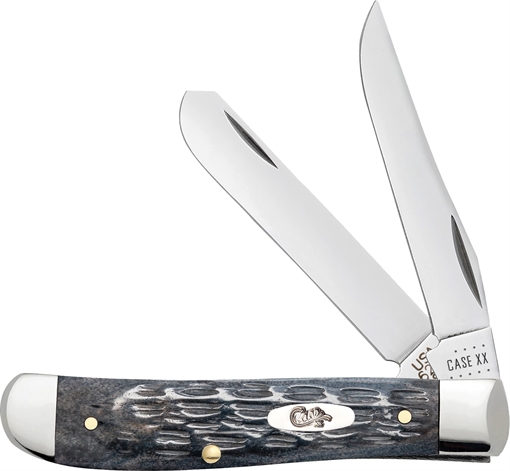 Picture of CASE KNIVES MINI TRAPPER GRAY BONE 58414-CAE