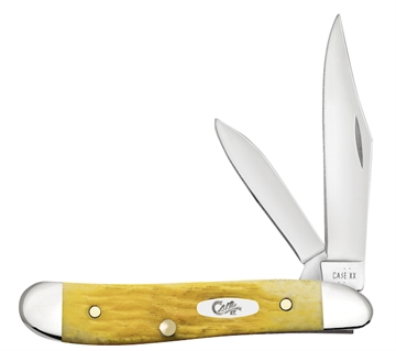 Picture of CASE KNIVES PEANUT 2BL 27/8" PLATTS YEL BONE 75314
