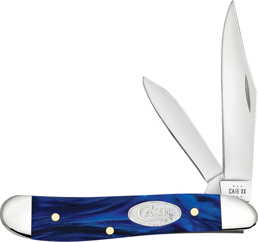 Picture of CASE KNIVES PEANUT 2BLD 27/8" BLUE PEARL 23446