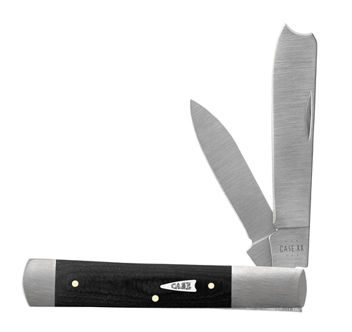 Picture of CASE KNIVES RAZOR 37/8" 2BL BLACK MICARTA� 27823