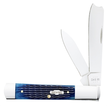 Picture of CASE KNIVES RAZOR 37/8" 2BL BLUE BONE 02798