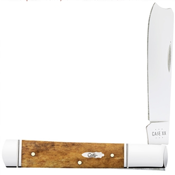 Picture of CASE KNIVES RAZOR FLUTED BOLSTERS 37/8" 1BL ANTIQUE BONE 58211