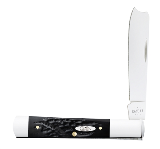 Picture of CASE KNIVES RAZOR 37/8" 1BL JIGGED ROUGH BLACK� SYN 18239