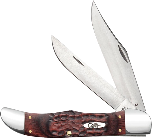 Picture of Case Hunter 4.10" Folding Clip/Skinner Plain As-Ground Tru-Sharp SS Blade/Jigged Rosewood Handle 00189
