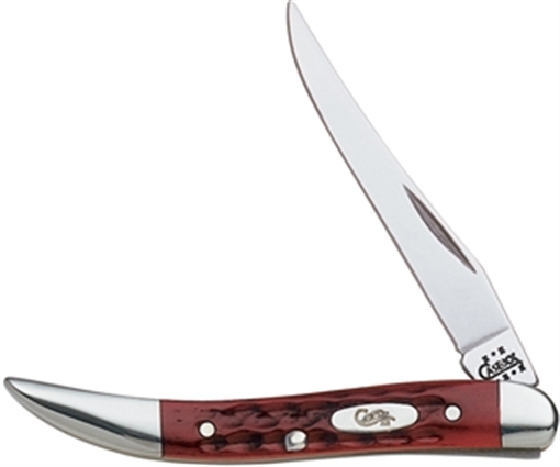 Picture of CASE KNIVES SM TEXAS TPICK 1BLD 3" RED BONE 00792
