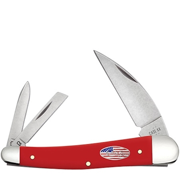 Picture of CASE KNIVES SEAHRS WHTLR 3BL 4" AMER WORKMAN RED SYN 73938