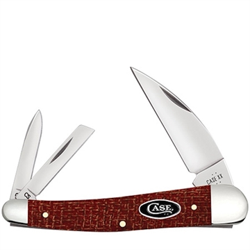 Picture of CASE KNIVES SEAHRS WHTLR 3BL 4" D RED BURLAP MICARTA 12276
