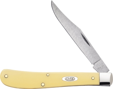 Picture of CASE KNIVES SLIMLINE TRAPPER YELLOW 00031