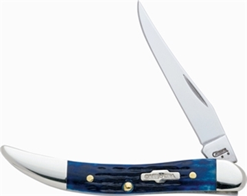 Picture of CASE KNIVES SM TEXAS TPICK 1BLD 3" BLUE BONE 02804