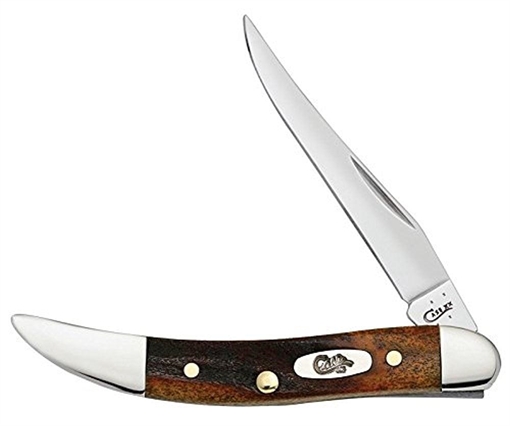 Picture of CASE KNIVES SM TXS TPK 1BL 3" RED STAG 08469