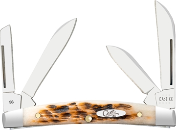 Picture of CASE KNIVES SMALL CONGRESS AMBER BONE 10723