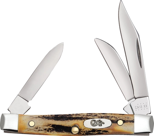 Picture of CASE KNIVES SM STOCKMAN 3BLD 27/8" STAG 00178
