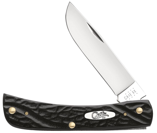 Picture of CASE KNIVES SOD BST JR 1BL 35/8" ROUGH BLK 18229