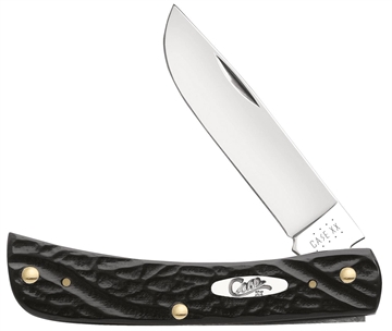 Picture of CASE KNIVES SOD BST JR 1BL 35/8" ROUGH BLK 18229