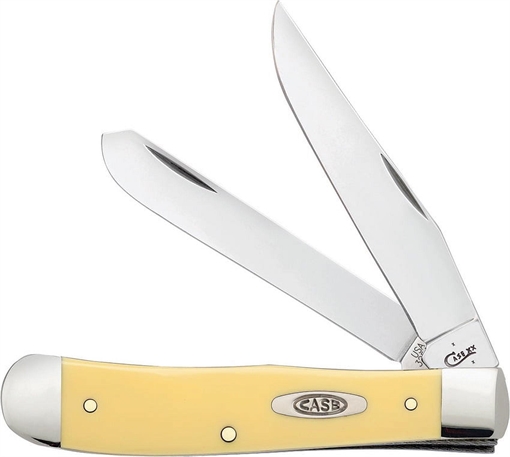 Picture of CASE KNIVES TRAP 2BLD 41/8" YELL SS W/PKT CLP 81091