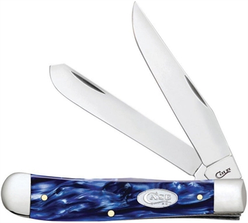 Picture of CASE KNIVES TRAPPER 41/8" 2BL BLUE PEARL 23431