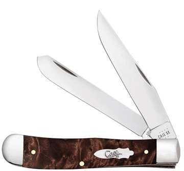 Picture of CASE KNIVES TRAPPER 41/8" 2BL BRN MAPLE 64060