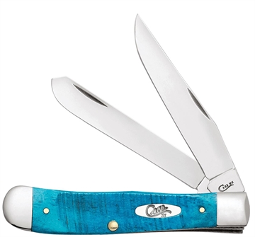 Picture of CASE KNIVES TRAPPER 41/8" 2BL CARB BLU 25592