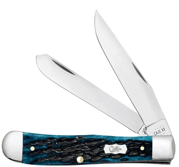 Picture of CASE KNIVES TRAPPER 41/8" 2BL MEDITERRANEAN BLUE 51850