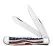Picture of CASE KNIVES TRAPPER 41/8" 2BL STAR SPANGLE 64132