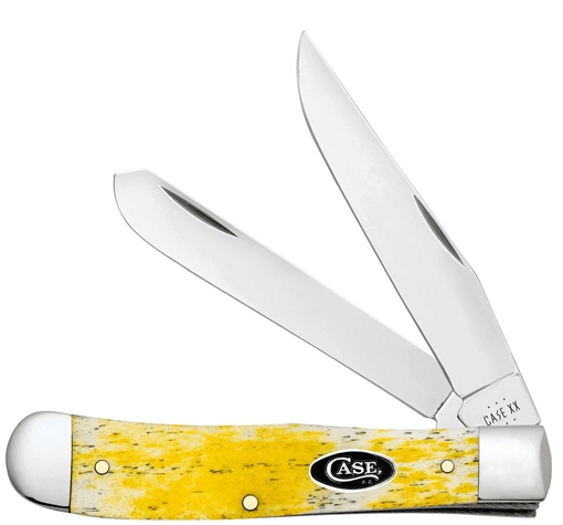 Picture of CASE KNIVES TRAPPER 41/8" 2BL YEL BONE C20030